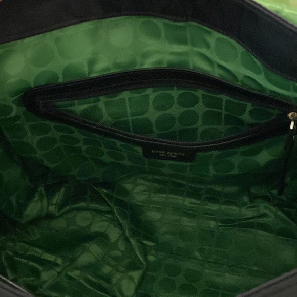 Kate Spade black nylon briefcase with dust bag - Picture 6 of 10